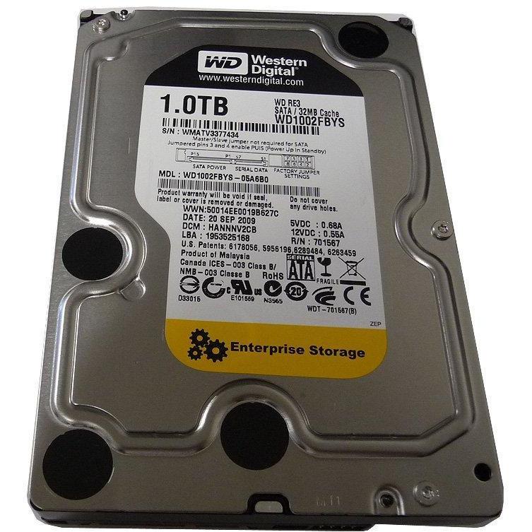 Western Digital RE3 WD1002FBYS Hard Drive - AloinfoUSA