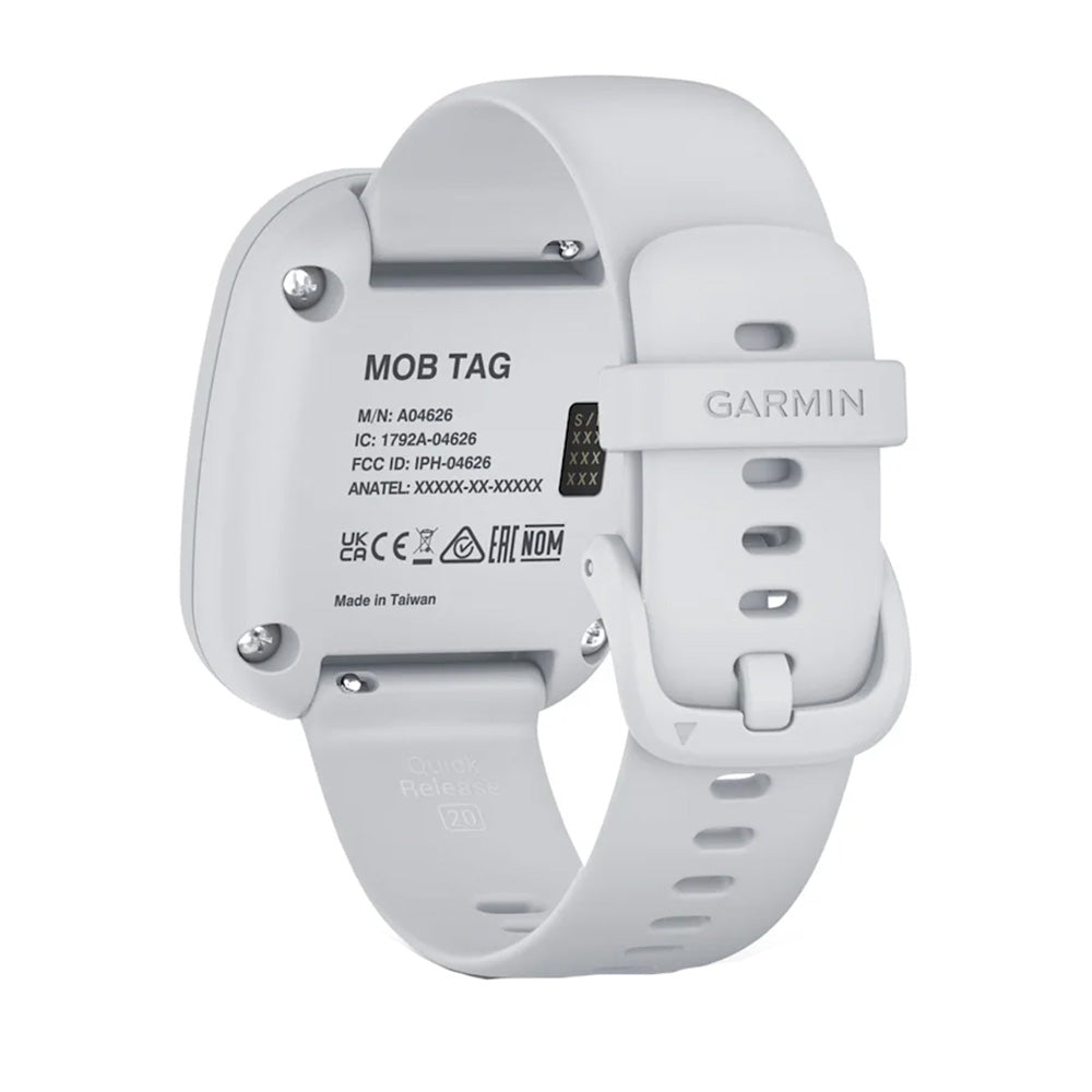 Garmin MOB Tag w/White Quick Release Band [010-02908-30]