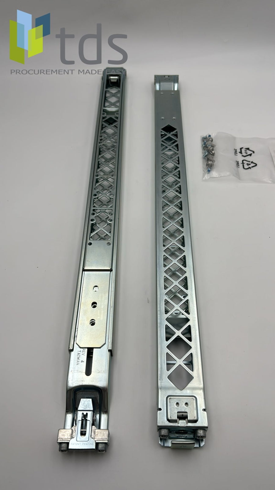 HPE J9583A X410 Rack Mount Kit - Side View | Alo Tech Solutions