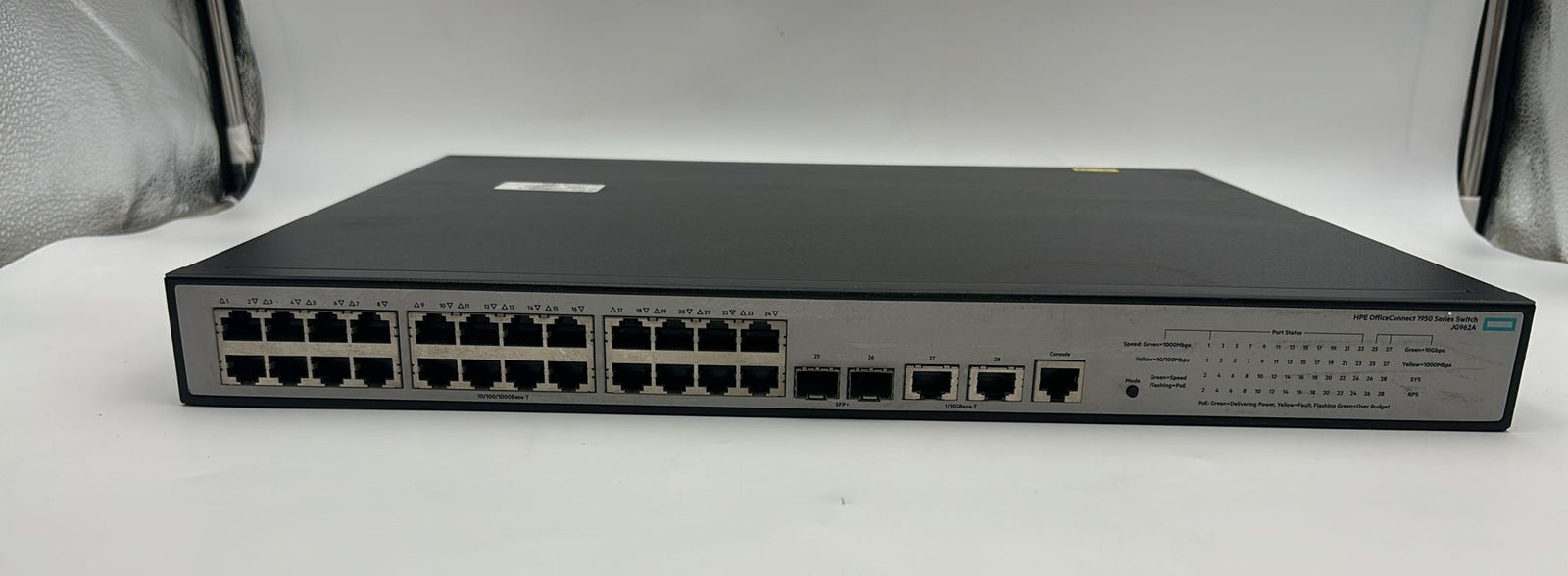 JG962A HPE Switch OfficeConnect 1950 24G 2SFP+ 2XGT PoE+ 370W