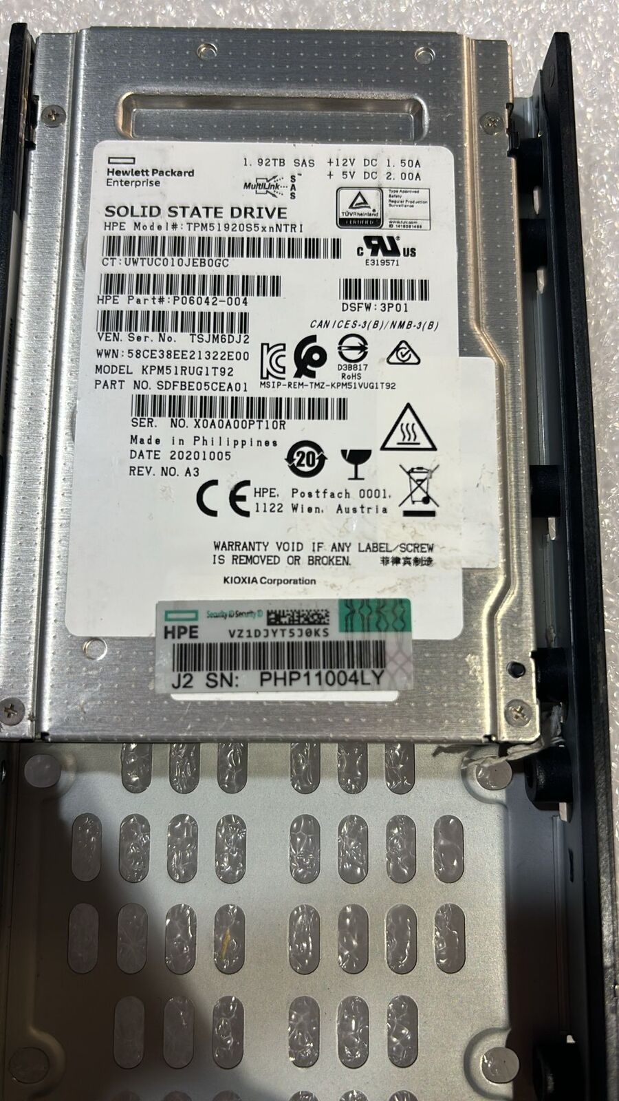 HPE P06042-004 1.92TB SAS 2.5in SSD P14218-001 | Alo Tech Solutions