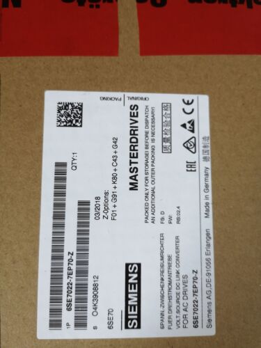 Siemens 6SE7022-7EP70-Z 6SE7 022-7EP70-Z
