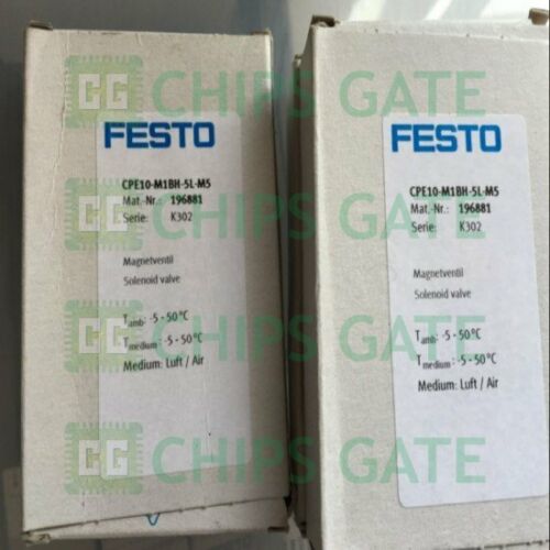 Festo CPE10-M1BH-5L-M5 196881 Solenoid Valve