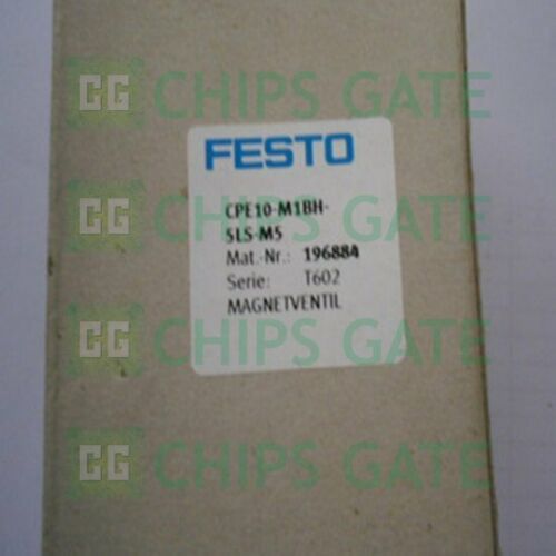 FESTO CPE10-M1BH-5LS-M5 196884 Solenoid Valve