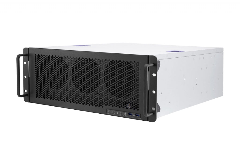 In-Win IW-RL400 - 4U Feature Rich Server Chassis with Integrated Water Cooling, Rail Kit Included