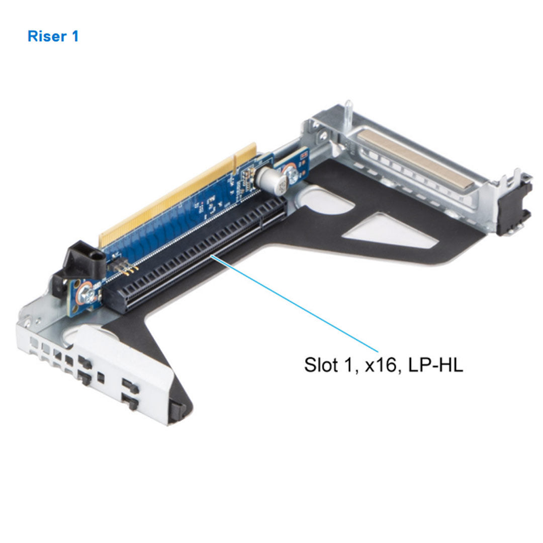 PCI-e Config1. with 3x LP | Dell PowerEdge R650xs