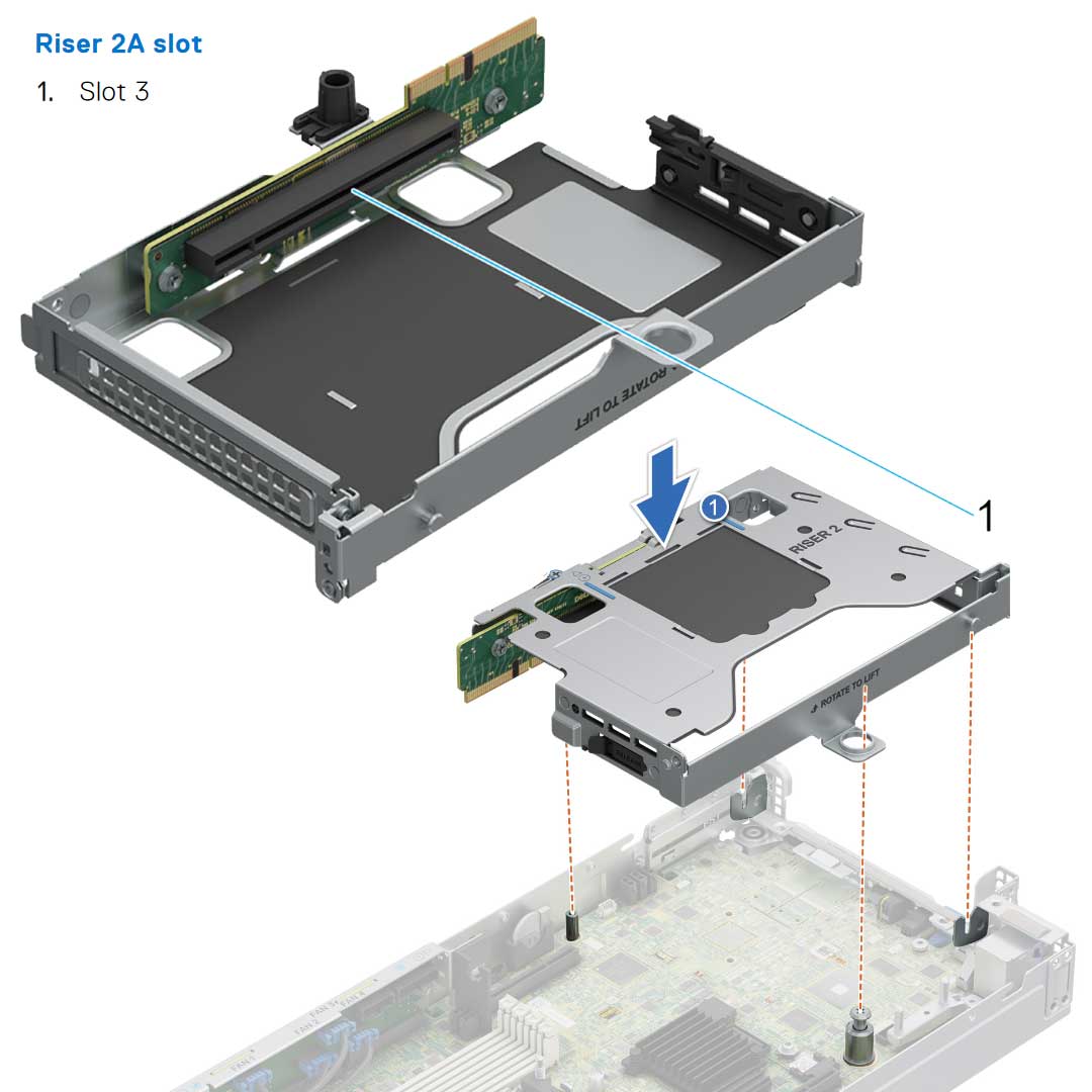 2U Node Server Chassis w/LOM Rack Chassis | Dell PowerEdge XR8620T