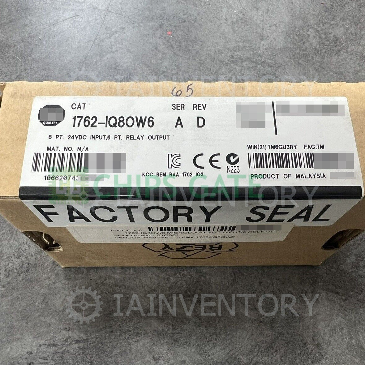 1762-IQ80W6 Allen-Bradley