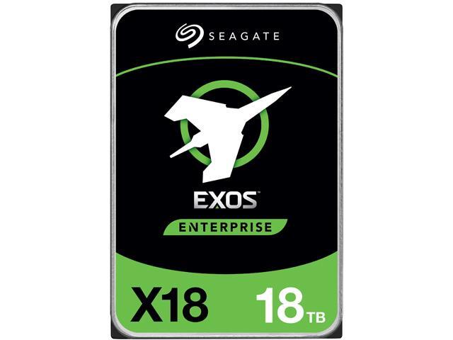 Main image of Seagate 18TB Exos X18 7200 RPM SATA 6Gb/s 256MB Cache 3.5-Inch Enterprise Hard Drive HDD (ST18000NM000J)