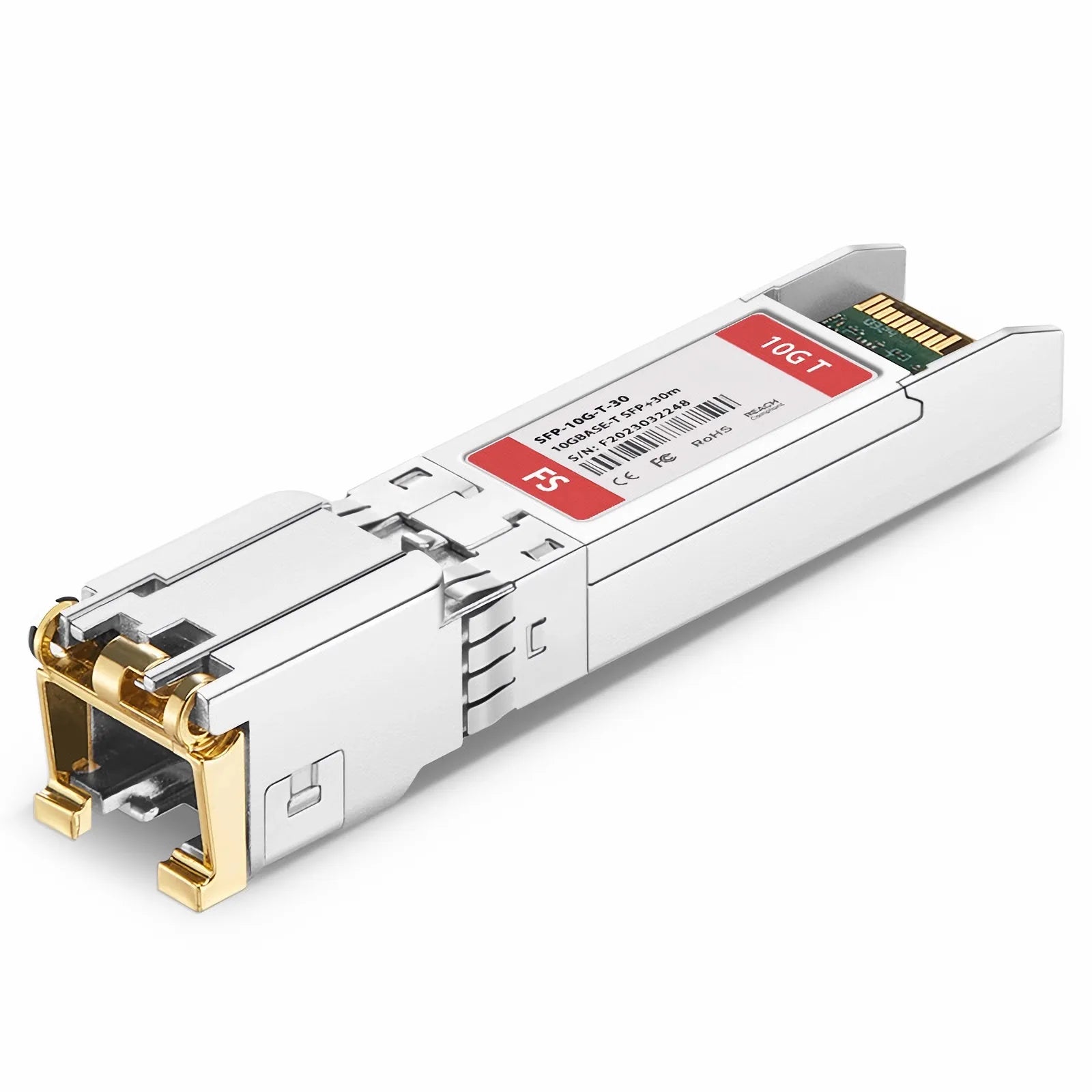 Cisco Compatible 10GBASE-T SFP+ Copper 30m RJ-45 Transceiver Module (LOS