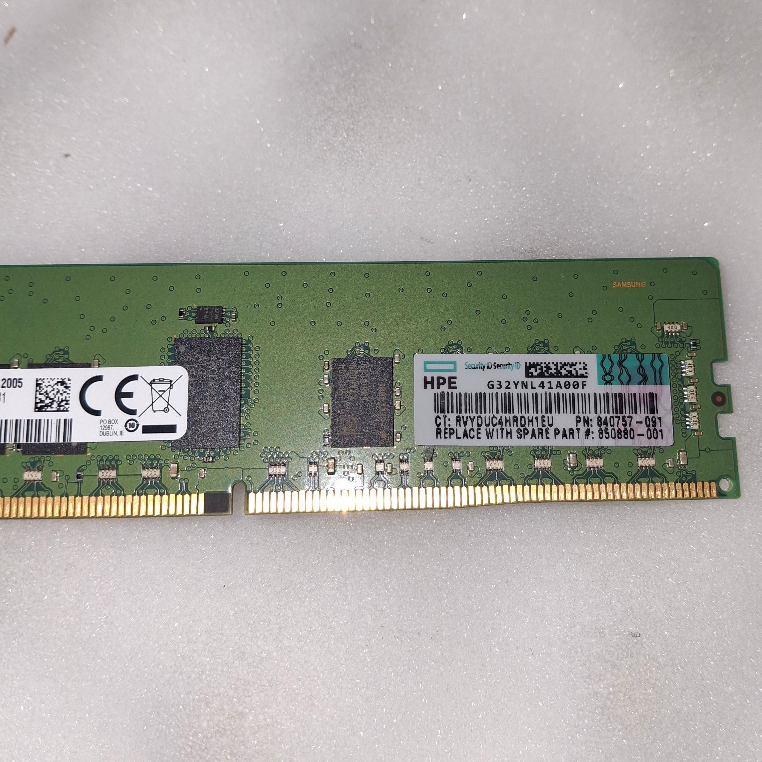 HP 850880-001 840757-091 - 16GB DDR4-2666MHz PC4-21300 RDIMM Memory | Alo Tech Solutions