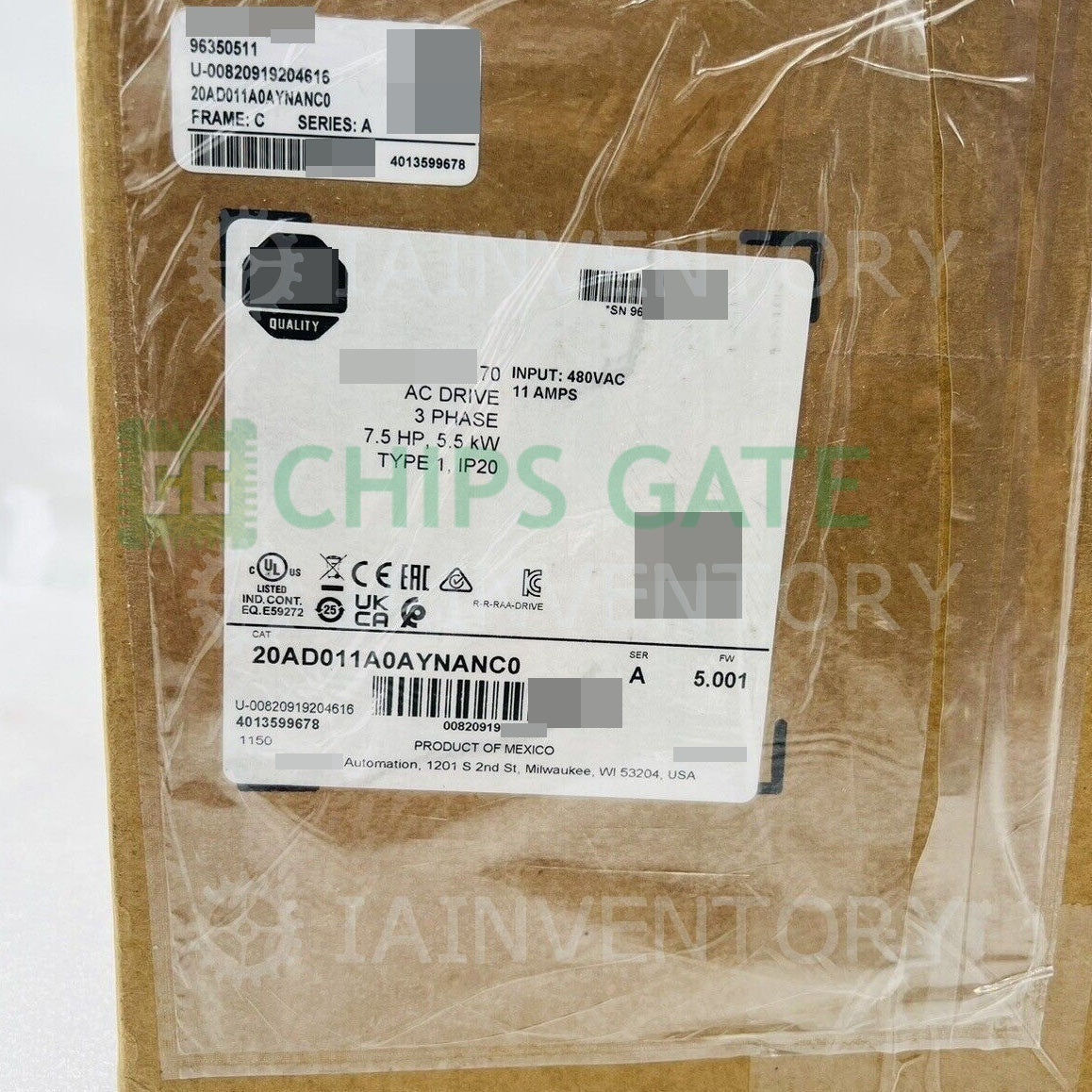 20AD011A0AYNANC0 Allen-Bradley
