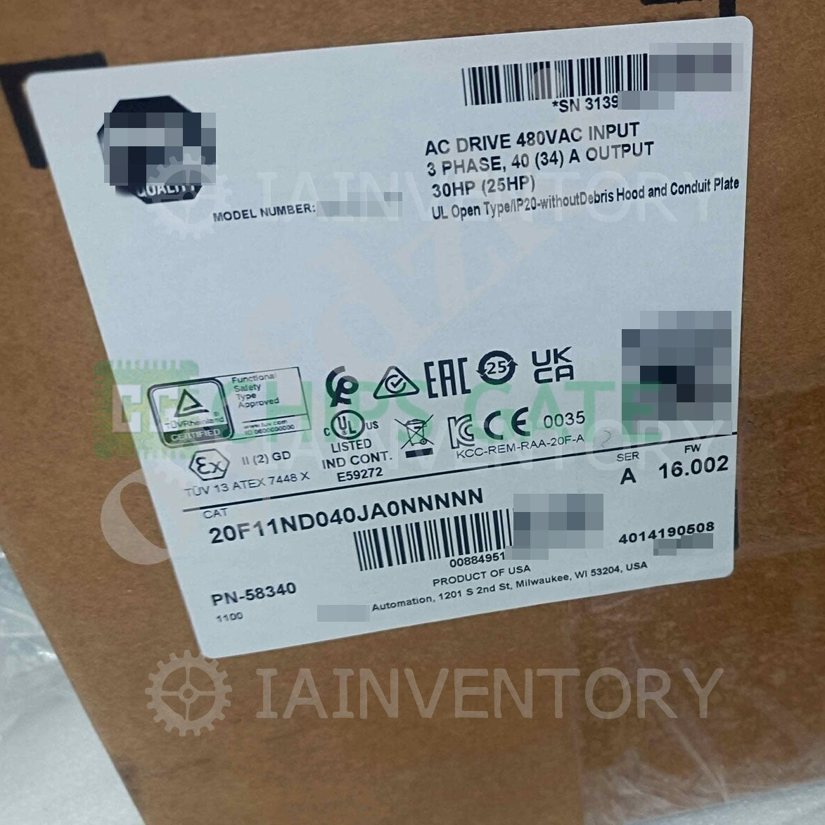 20F11ND040JA0NNNNN Allen-Bradley