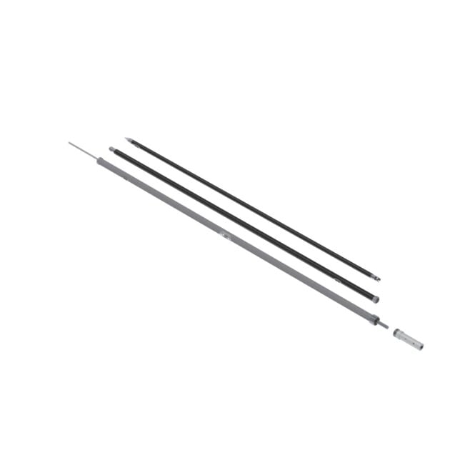 Taco Metals OI-3220CF Taco Open Water Internal & Collapsible Carbon Fiber, Outrigger Poles, 22"