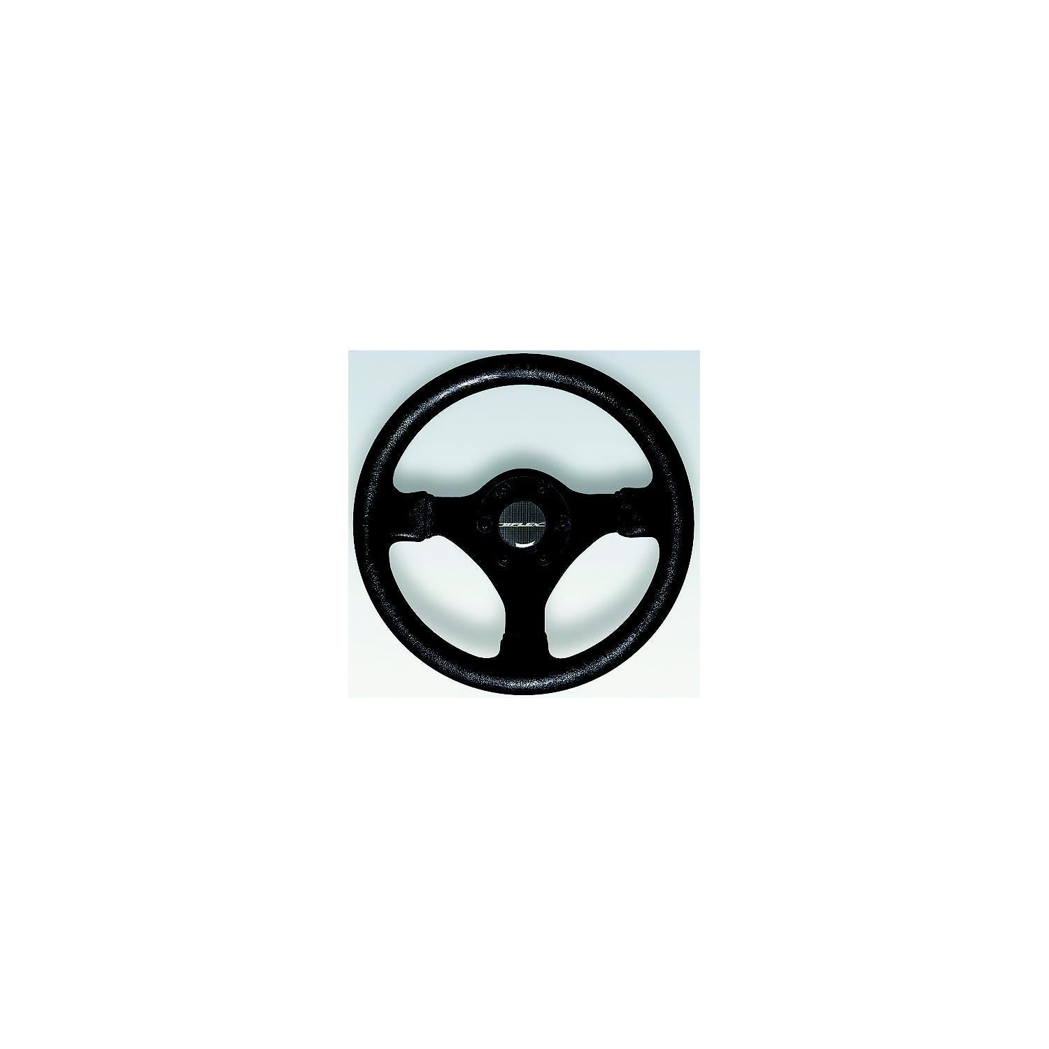 Uflex V45 Uflex Soft Touch Steering Wheel, Black