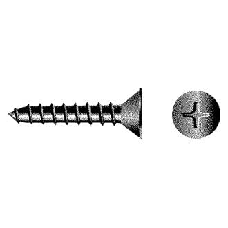 Seachoice SC0656 Phillips Tapping Screws Flat Head, #14 x 3"