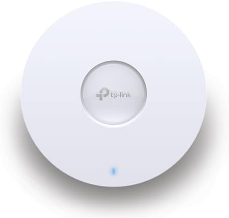 TP-Link Omada WiFi 7 Wireless Access Point | BE5000 Dual Band | 2.5G Port | PoE or DC Powered & Adapter Included | Seamless Roaming | Easy Setup | 5-Year Warranty | Remote Managed(EAP720