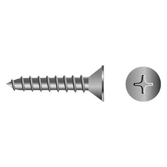 Seachoice 59527 Stainless Steel Phillips Machine Screw - Flat Head
