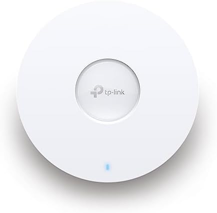TP-Link Omada WiFi 7 Wireless Access Point | BE5000 Dual Band | 2.5G Port | PoE or DC Powered & Adapter Included | Seamless Roaming | Easy Setup | 5-Year Warranty | Remote Managed(EAP720