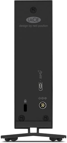 لاسي قرص صلب خارجي دي 2 بروفيشنال 14 تيرابايت - ثاندربولت 3 USB-C USB 3.0، محركات فئة انتربرايز كلاس 7200 دورة في الدقيقة، لاجهزة ماك والكمبيوتر المكتبي، ادوبي سي سي لمدة شهر (STHA14000800