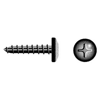Seachoice SC0547 Phillips Tapping Screw Pan Head, #10 x 1/2"