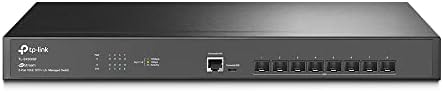 TP-Link TL-SX3016F | 16 Port 10G SFP+ Enterprise Level Switch | L2+ Smart Managed | Omada SDN Integrated | IPv6 | Static Routing | L2/L3/L4 QoS, IGMP & LAG | 5 Year Manufacturer Warranty