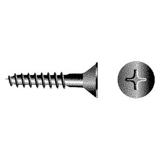 Seachoice SC3509 Phillips Wood Screw Flat Head, #12 x 2"
