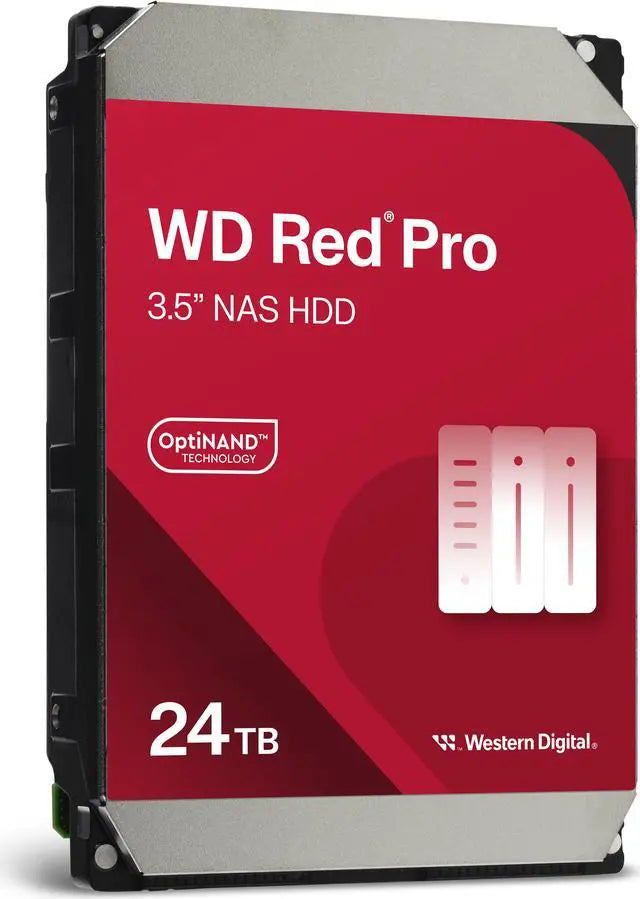 Alt view image 2 of 7 - WD Red Pro WD240KFGX 24TB 7200 RPM 512MB Cache SATA 6.0Gb/s 3.5" Hard Drives