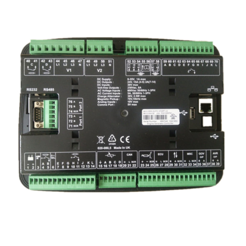 DSE8610 MKII Graigar Original Deep Sea Generator Controller Panel Generator Controller - aloinfousa.com