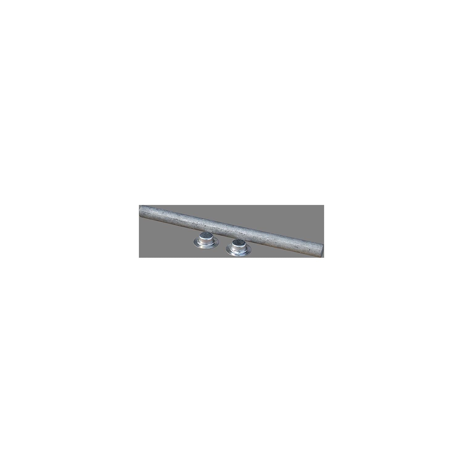 Tie Down Engineering 86187 Galvanized Roller Shaft w/Pal Nuts
