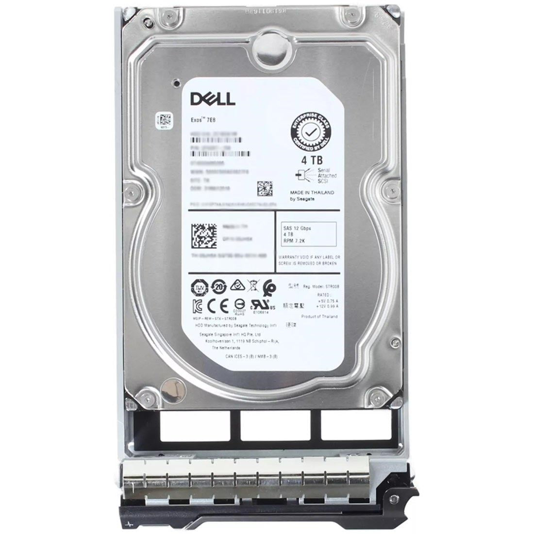 Dell 0YXG4K 4TB 7.2K NL SAS 12Gbps 3.5inch Hot Plug Brand New Hard Drive
