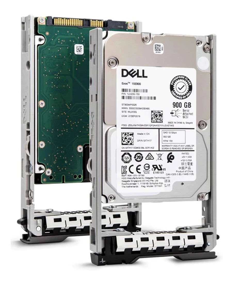 Dell 0XTH17 900GB 15k SAS 12Gbps 512n 2.5inch Hot Swap Hard Drive with Tray