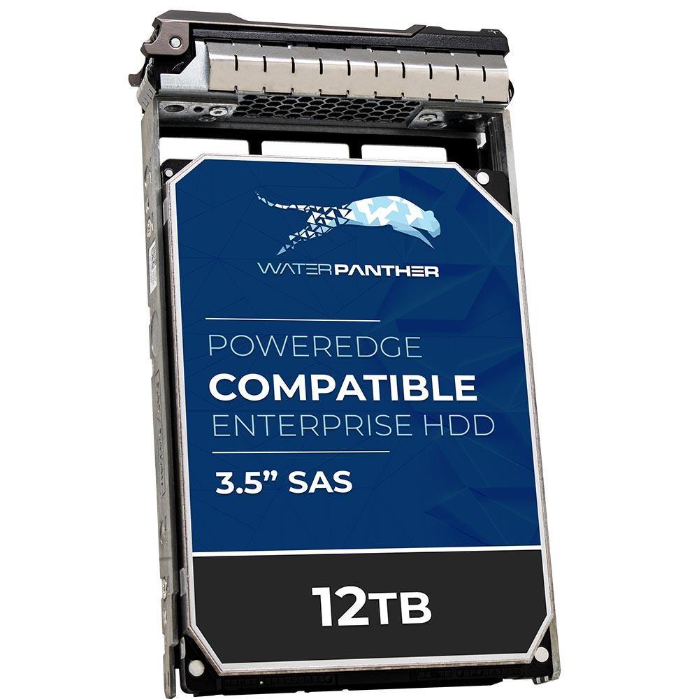 12TB SAS 12Gb/s 7.2K RPM 3.5" HDD for Dell PowerEdge Servers | Enterprise Drive in 13G Tray