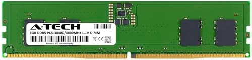 A-Tech 32GB DDR5 4800MHz PC5-38400 CL40 UDIMM 2Rx8 Dual Rank 1.1V Non-ECC Unbuffered DIMM 288-Pin Desktop PC/Computer RAM Memory Upgrade Module|B0B17JW787