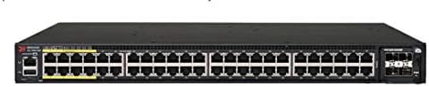 Ruckus Brocade ICX7450-48P 48x 1GbE PoE+ RJ45 Switch w/ Dual PSU [Module Not Included] (Renewed