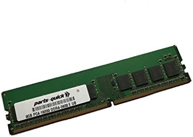8GB Memory for Dell PowerEdge T130 DDR4 2400MHz ECC UDIMM (PARTS-QUICK Brand