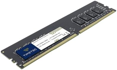 Timetec 32GB KIT(2x16GB DDR4 2666MHz PC4-21300 Non-ECC Unbuffered 1.2V CL19 2Rx8 Dual Rank 288 Pin UDIMM Desktop Memory RAM Module Upgrade (32GB KIT(2x16GB