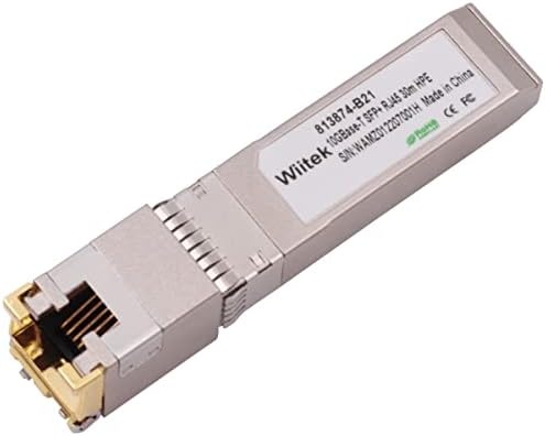 10G SFP+ to RJ45 Copper Modules, 1.25G/2.5G/5G/10GBase-T Ethernet to SFP+ Transceiver Compatible for HPE Blade System 813874-B21 HPE ProCurve & HPE Aruba(Cat 6a/7 or Better, 30-Meter)|B0B3F2JMS2