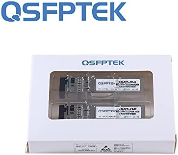 1 Pair 10G SFP+ Bidi Transceivers, 10gbe SFP LC Single-Mode Module, Bi-Directional Mini gbic for Cisco SFP-10G-BXD-I (1330nm-TX/1270nm-RX) / SFP-10G-BXU-I (1270nm-TX/1330nm-RX),10KM, with DDM|B07QLKDZJH