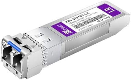 1000BASE-SX SFP Transceiver, 1.25G SFP to LC Multimode Fiber Module Compatible with Cisco GLC-SX-MMD, Ubiquiti UniFi UF-MM-1G, Mikrotik, Meraki, Netgear AGM731F, D-Link and More, 2 Pack|B0CJCH939W