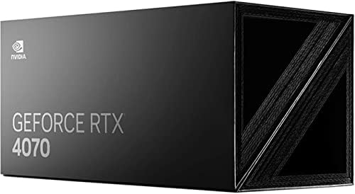 NVIDIA GeForce RTX 4070 Founder's Edition (FE Graphics Card - Titanium and Black (Renewed