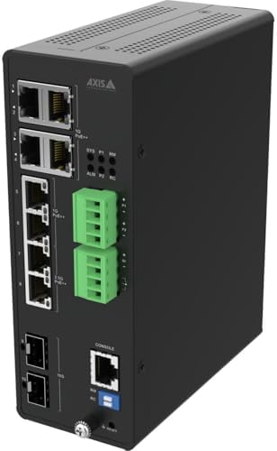 AXIS D8208-R Industrial POE++ S 8-Port Managed Industrial POE++