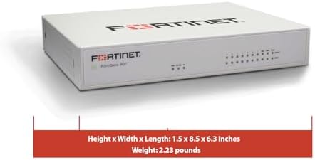 FortiGate-60F Network Security Appliance Plus 1 Year FortiGuard Unified Threat Protection (UTP) and FortiCare Premium (FG-60F-BDL-950-12)|B081268J3Q