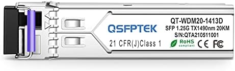 1 Pair 10G SFP+ Bidi Transceivers, 10gbe SFP LC Single-Mode Module, Bi-Directional Mini gbic for Cisco SFP-10G-BXD-I (1330nm-TX/1270nm-RX) / SFP-10G-BXU-I (1270nm-TX/1330nm-RX),10KM, with DDM|B07QLKDZJH