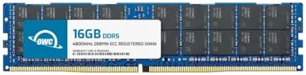 OWC 16GB DDR5 4800 PC5-38400 CL40 1Rx8 288-pin 1.1V ECC Registered RDIMM Memory RAM Module Upgrade Compatible with Dell PowerEdge HS5610 HS5620