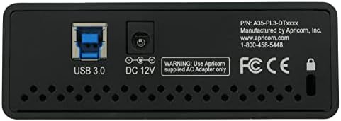 Apricorn 2TB Aegis Padlock DT 256-Bit Encrypted USB 3.0 Hard Drive (ADT-3PL256-2000)|B006U6LYMG