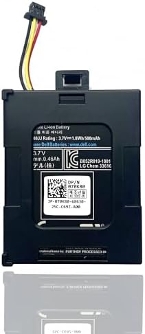 T40JJ Battery for Dell Perc Raid H710 H710P H730 H730p H810 H830 PowerEdge M620 R320 R420 R520 R620 R720 R820 T110 II T420 H132V 70K80 H132V|B0DY7T4ST5
