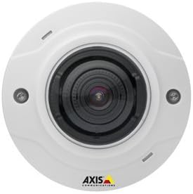 Axis Communications M3005-V 1080p HDTV Ultra Compact Indoor Fixed Mini Dome Network Camera with Vandal & Dust Resistant, 2MP, 256MB Memory 25/30fps Frame Rate, ONVIF, PoE