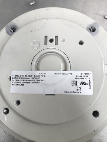 230V RH28M-2EK.3F.1R 2.6/3.3A 0.59/0.70KW Inverter Cooling Fan