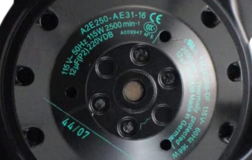 Outer Rotor Fan 115V 1.0A 115/166W 2500/2690RPM Cooling Fan